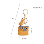 Owl Pouch Keychain