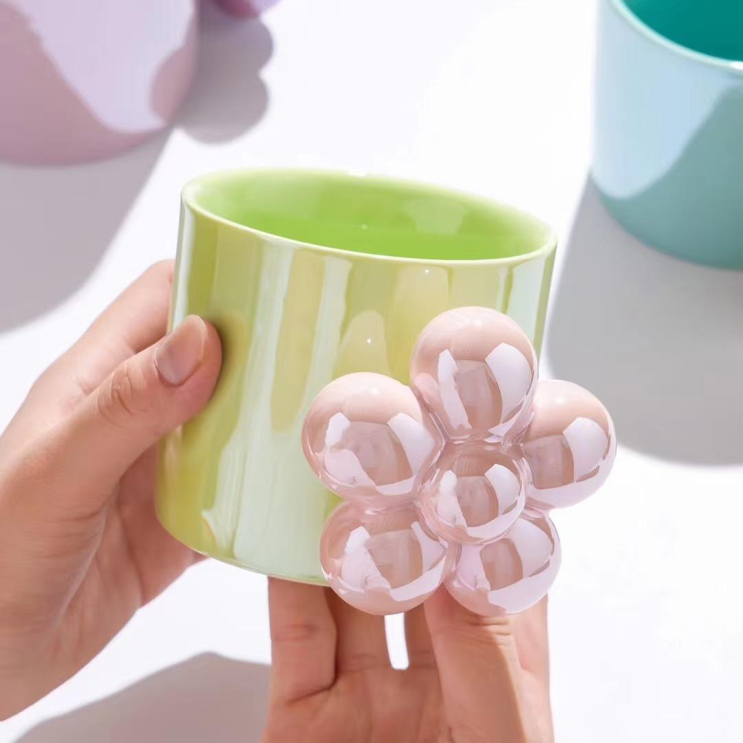 Pinterest Flower Ceramic Mug