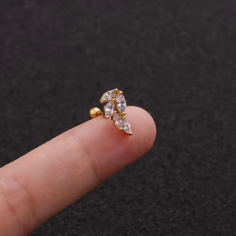 Helix Design Ball Back Studs
