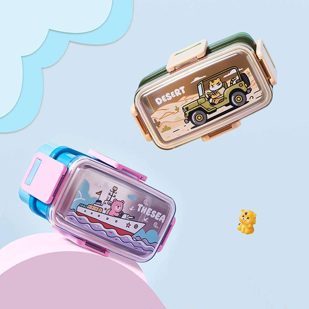 DOUBLE DECKER STAINLESS STEEL TIFFIN