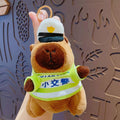 Capybara Plush Keychain