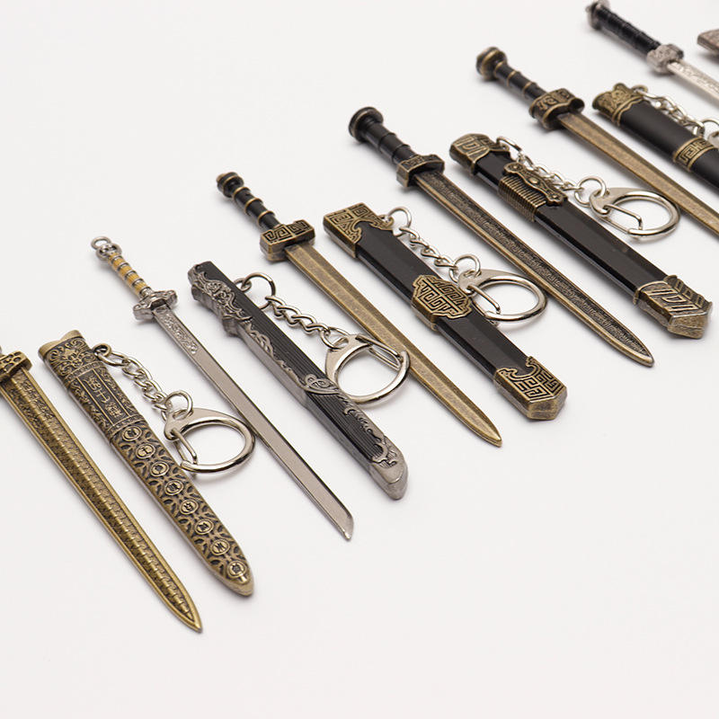 Anime Mini Sword Keychain