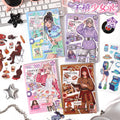 20 Pcs Cute Stickers Book