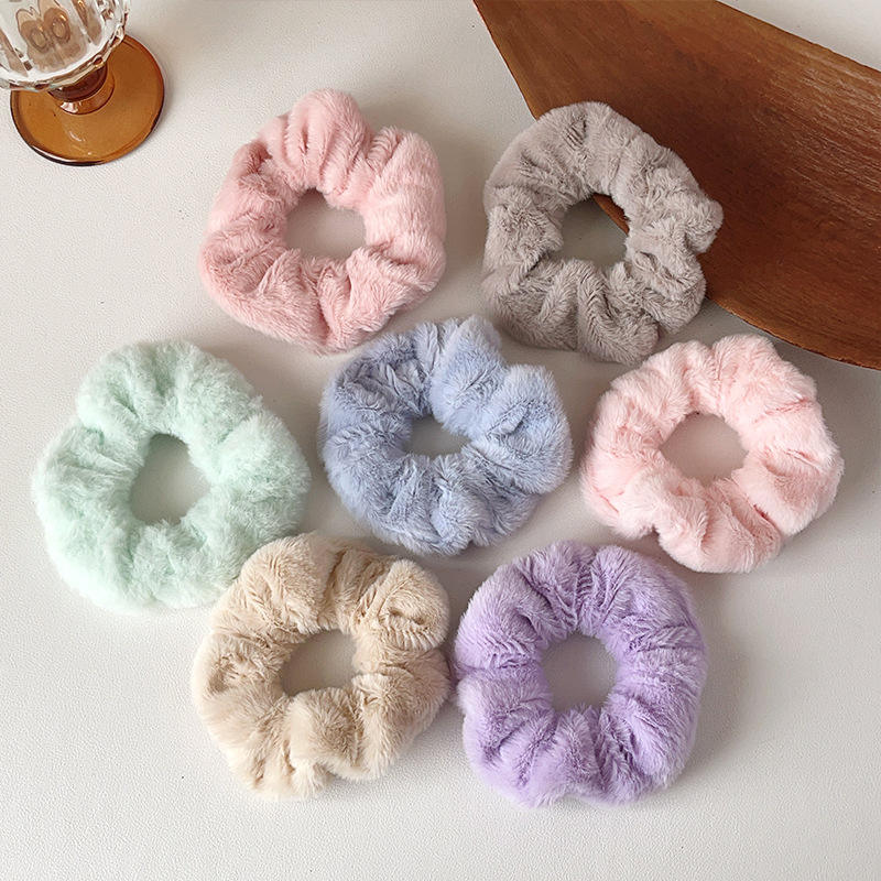 Furry Scrunchies