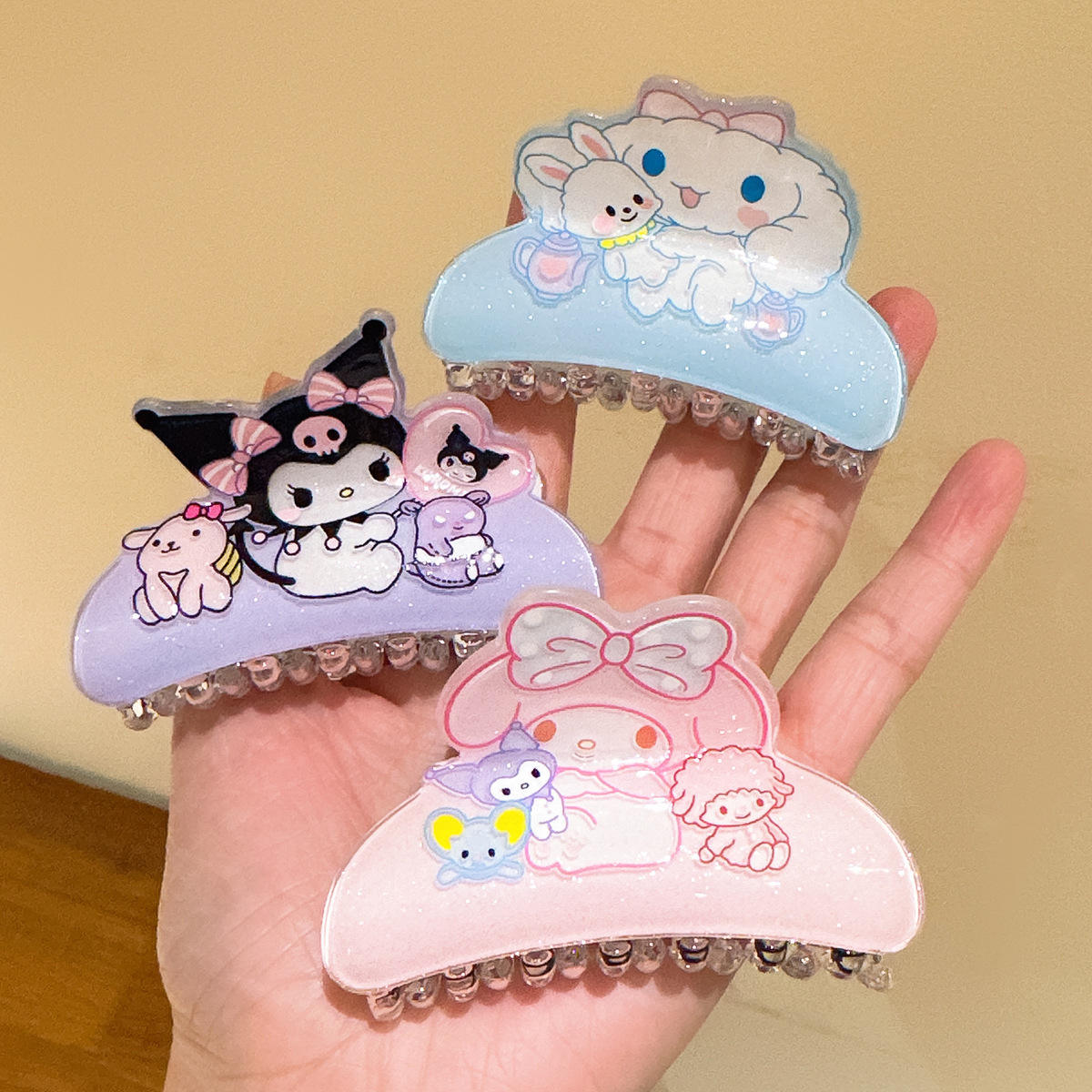 Cute Kuromi Character Claw clip