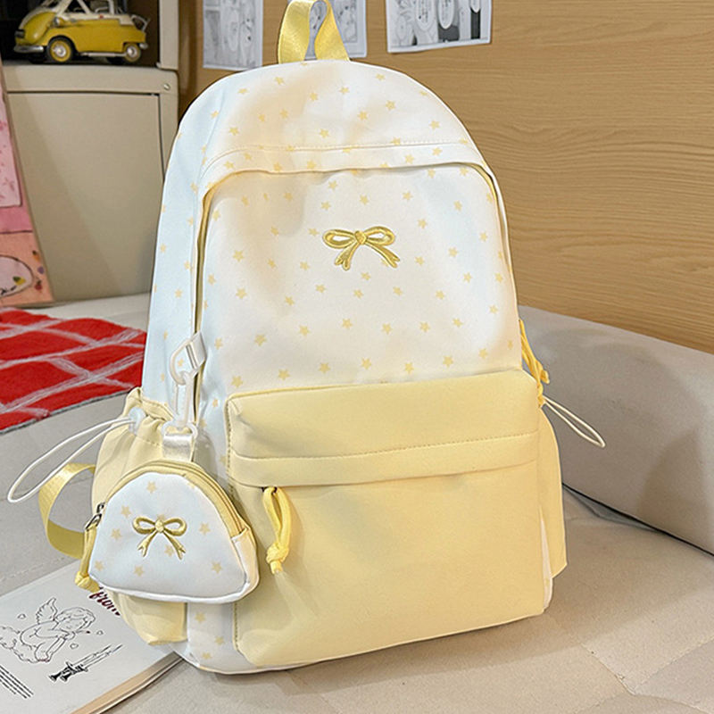 Cute Bow Print Bag