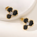 Flower Resin Designed Earring