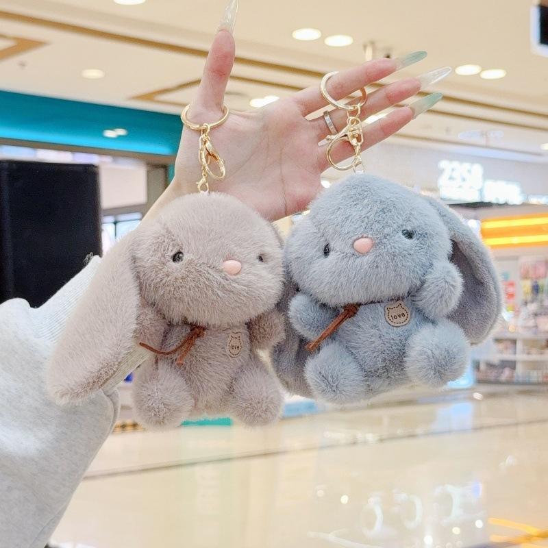Cute Bunny Soft Toy Keychain