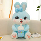 Bunny With Bottle Soft Toy