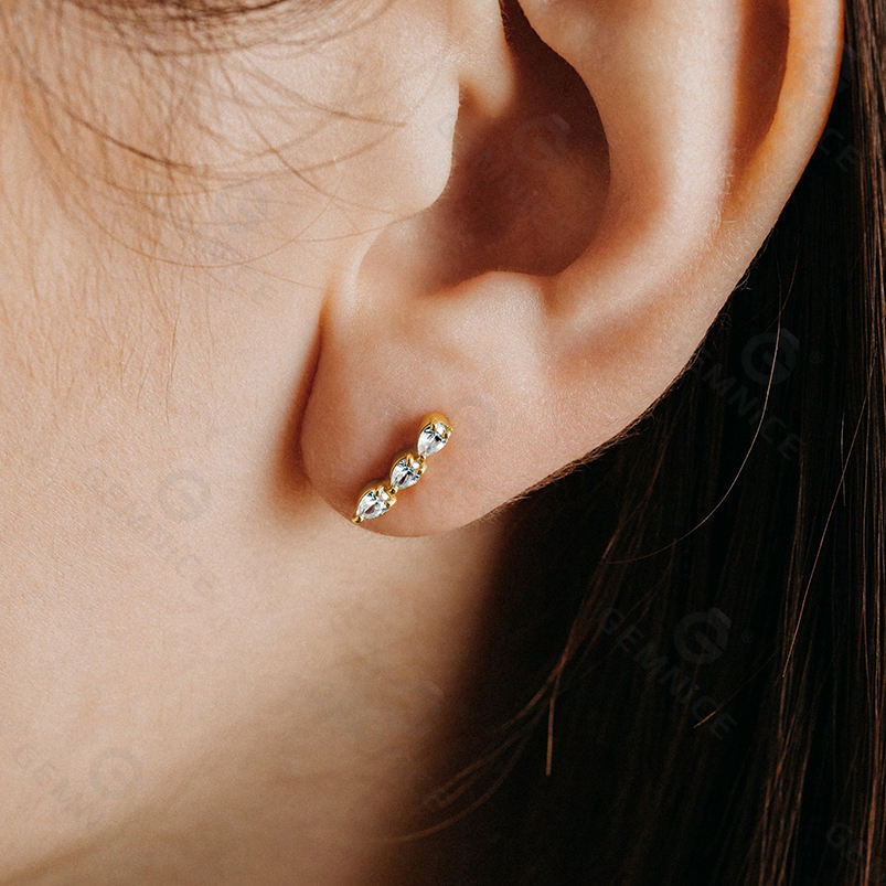 Helix Design Ball Back Studs