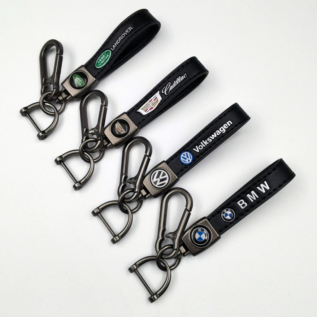 Premium Vehicle Leather Keychains