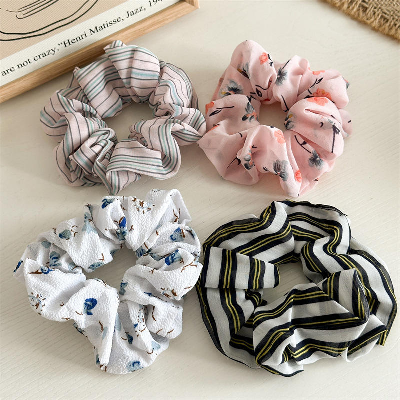 ✨ Chic Printed Scrunchies