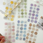 Transparent Wax Sealed Stickers