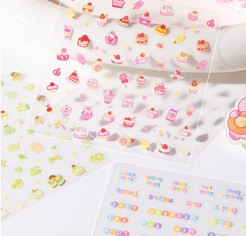 Cartoon Mini Sticker Book ( SET OF 3 )
