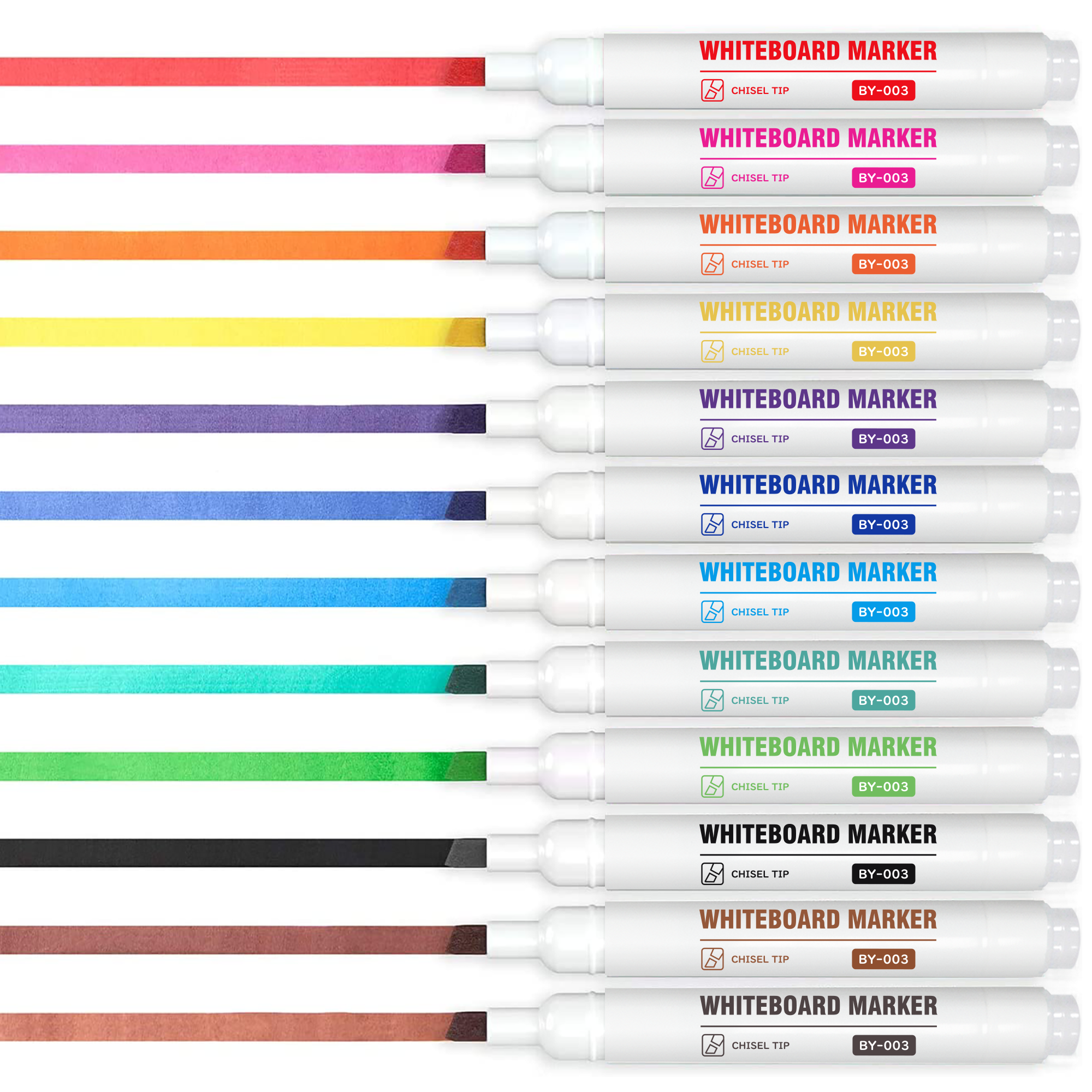 Colorful White Board Markers (Set Of 8)