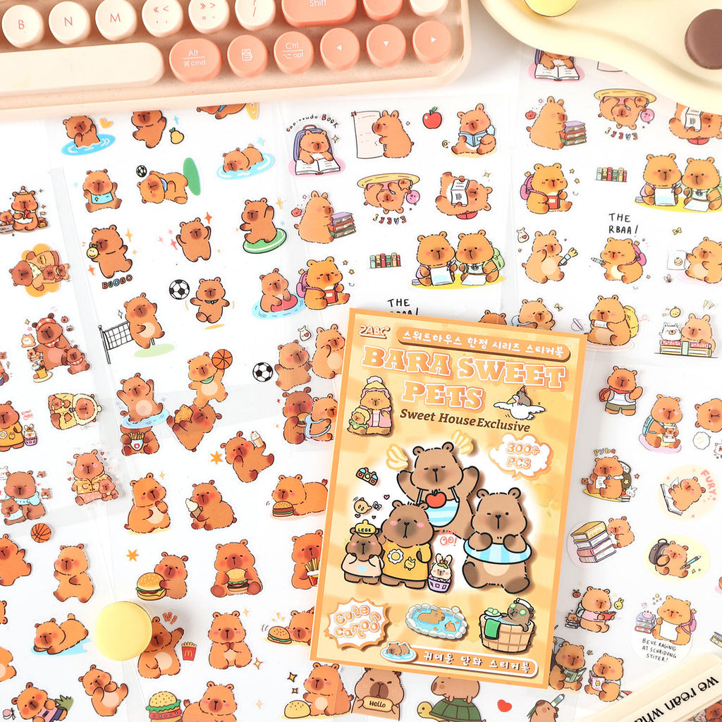 Cute Pet Cartoon Stickers