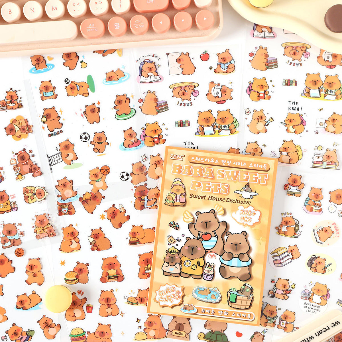 Cute Pet Cartoon Stickers