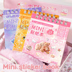 Cartoon Mini Sticker Book ( SET OF 3 )