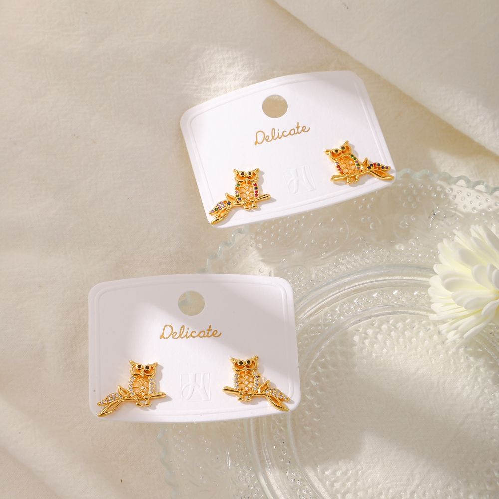 Cute Owl Earring