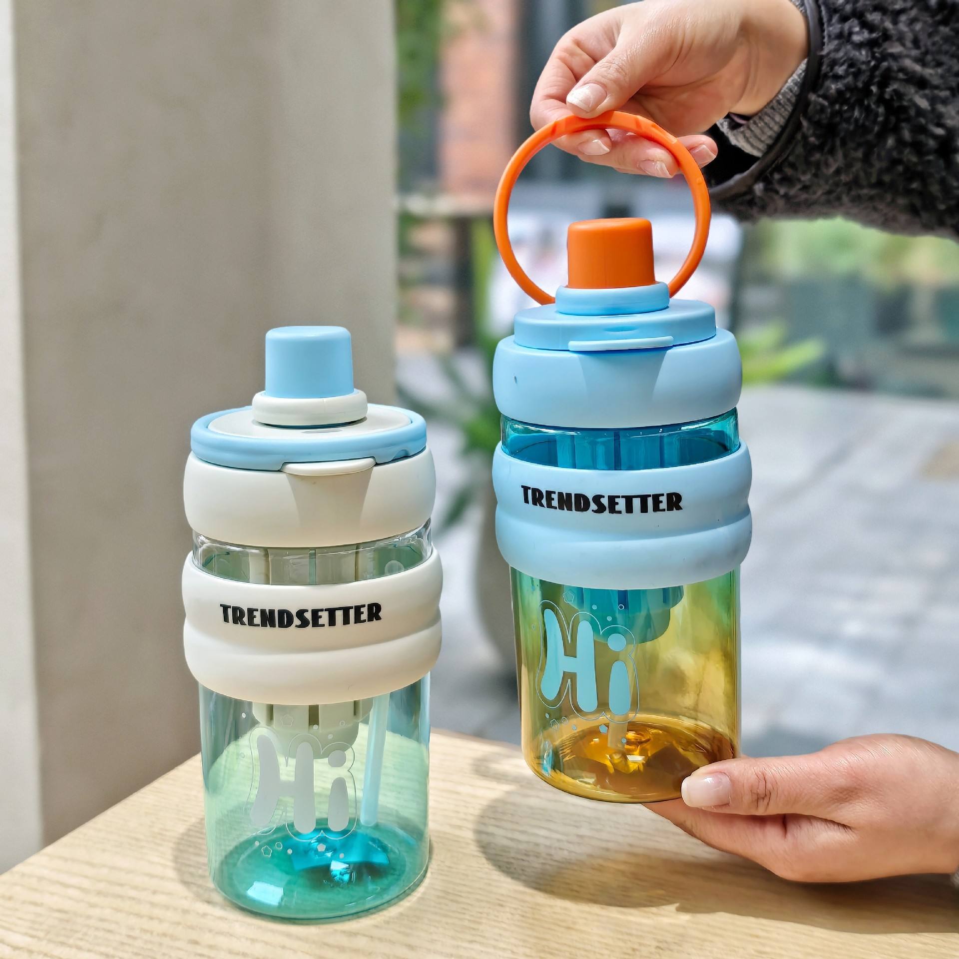 Trendsetter 2 IN 1 Plastic Bottle (1000 ml)