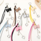 Cute Soft Bow Phone Charm