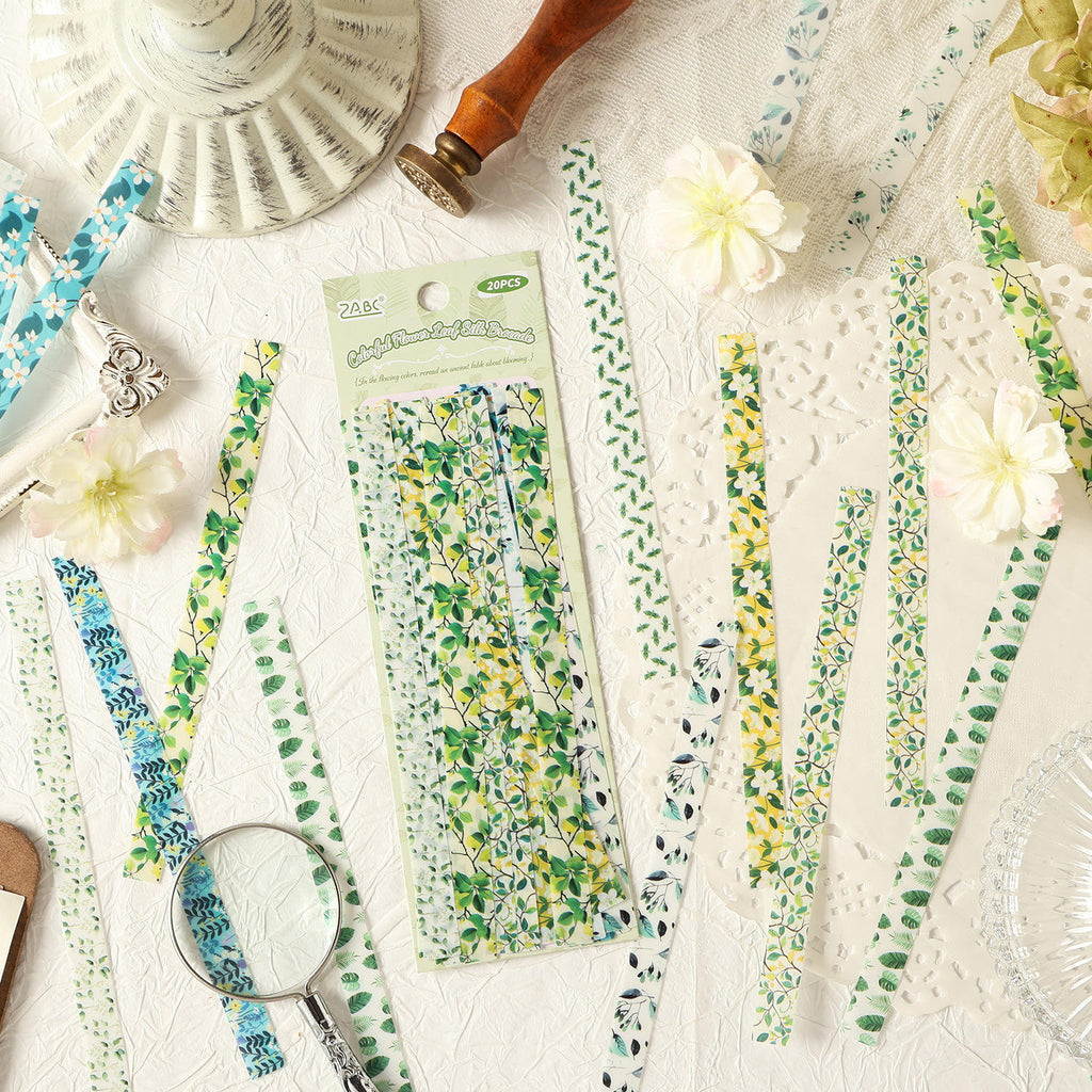 Colorful Flower Decorative Straps