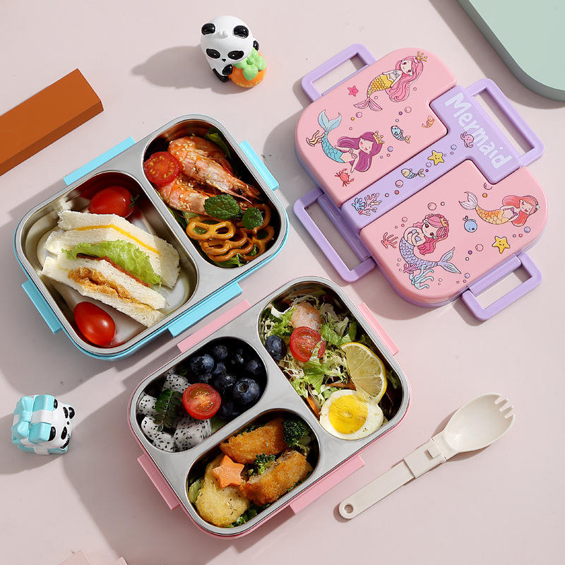 Stainless Steel 2 Compartment Box