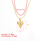 BIG HEART NECKLACE
