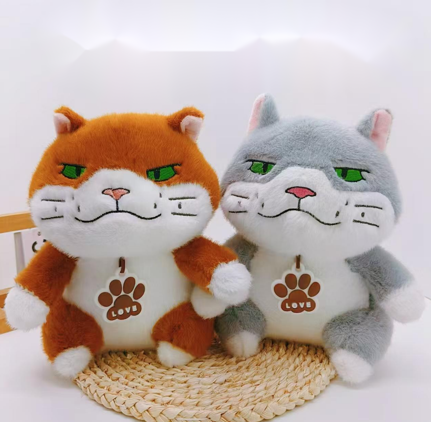 Angry Cat Soft Toy