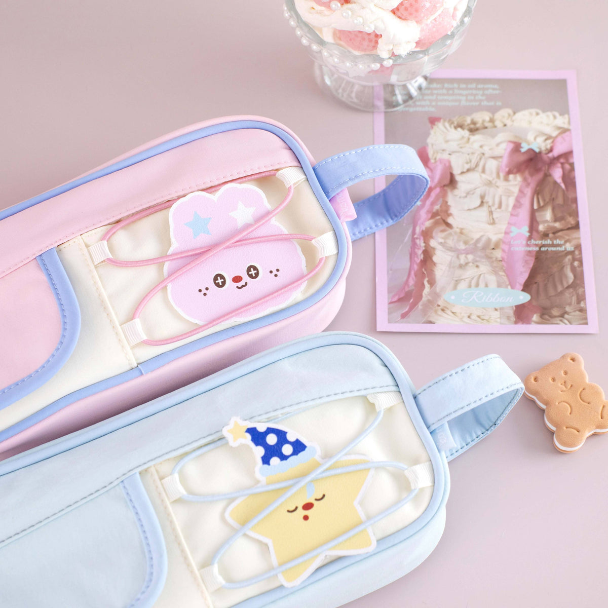 Kuromi Soft Pouch With Soft Plushies