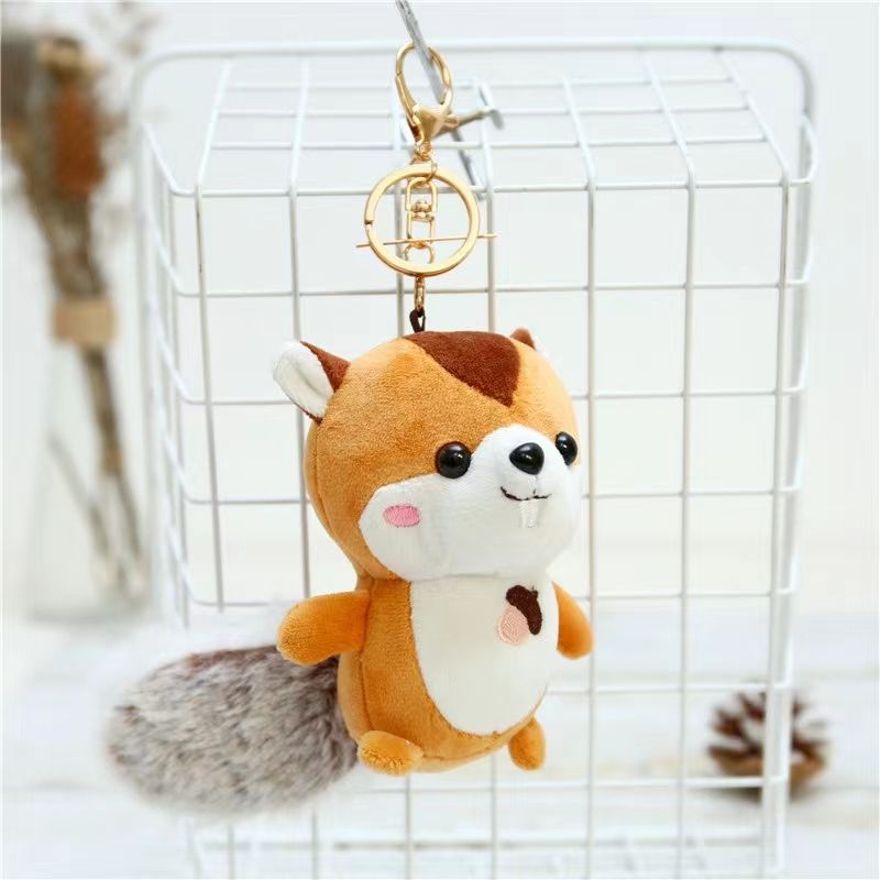 Squirrel Keychain