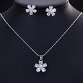 Elegant Silver Jewelry Set for Women