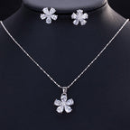 Elegant Silver Jewelry Set for Women