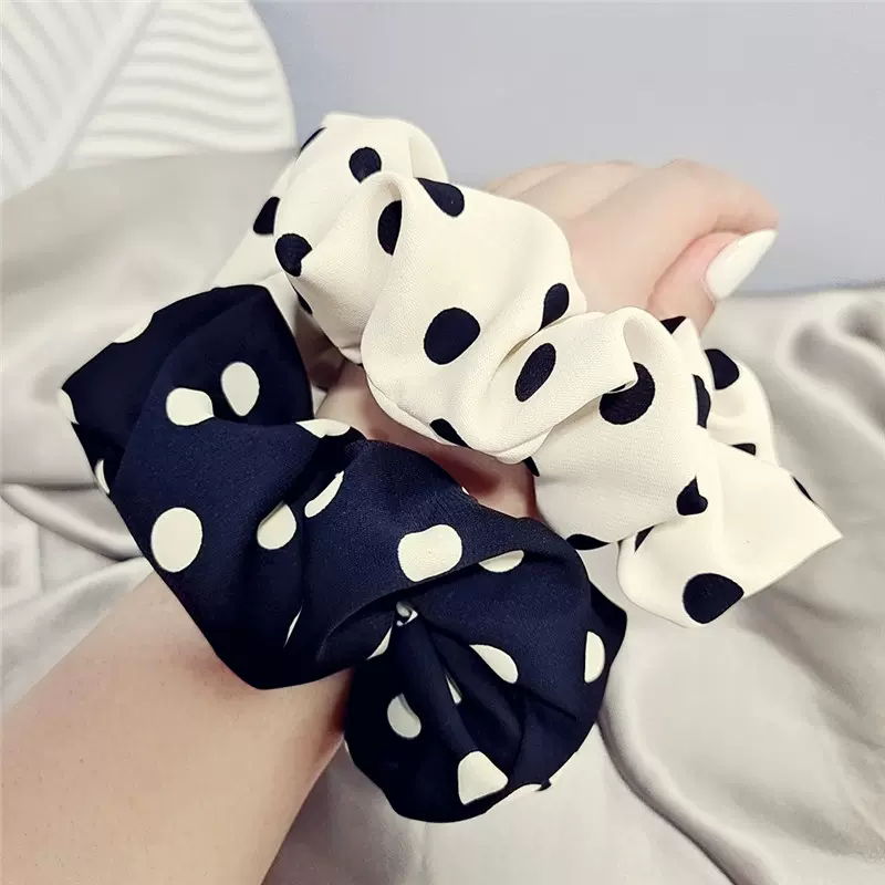Polka Dot Scrunchies
