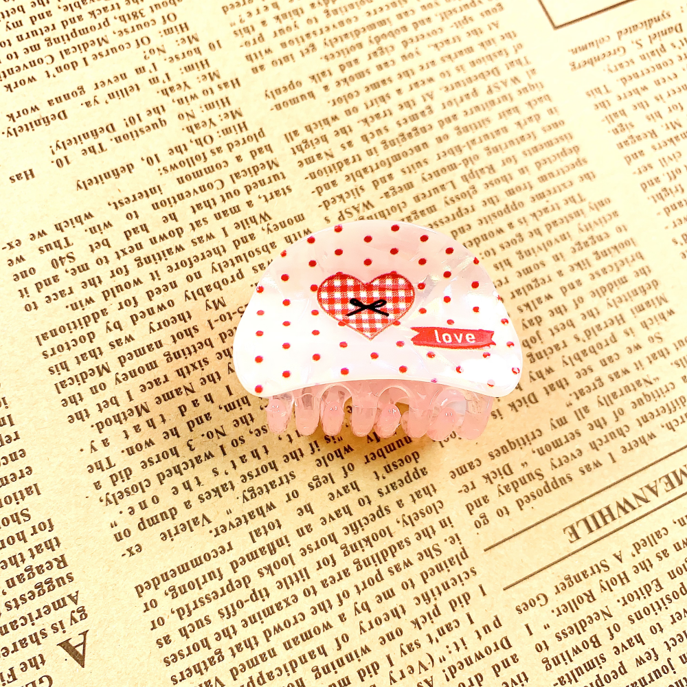 Kawaii Design Claw Clips