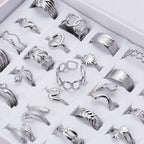 Silver Finger Ring (Random)
