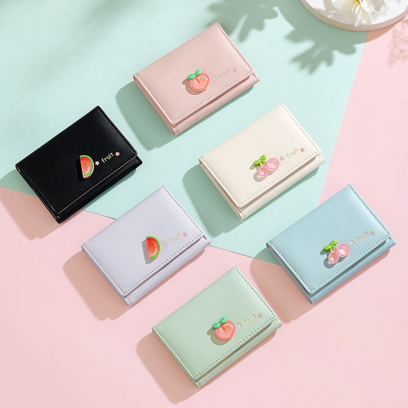 Watermelon Fruit Charm Wallet