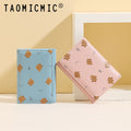 Teddy Print Wallet