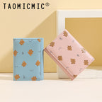 Teddy Print Wallet