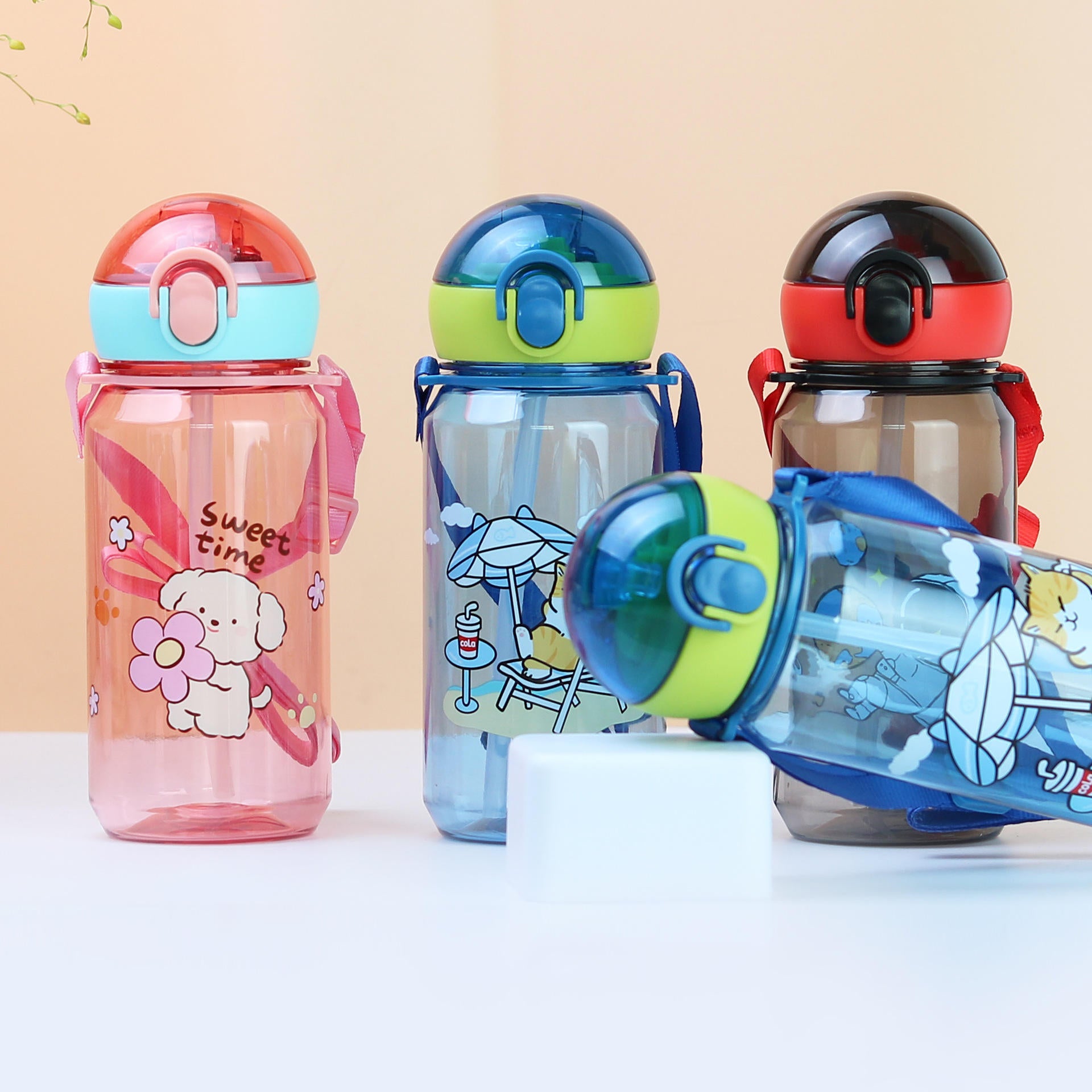 Kids Dual Plastic Bottle