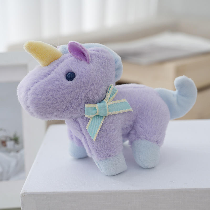 Unicorn Animal Plush Keychain