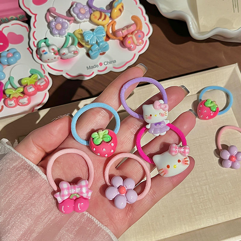 Kids Charms Scrunchies (Random)