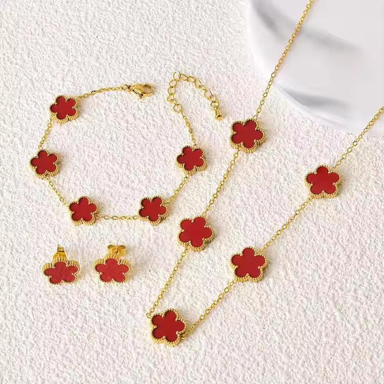 Clover Jewelry Set