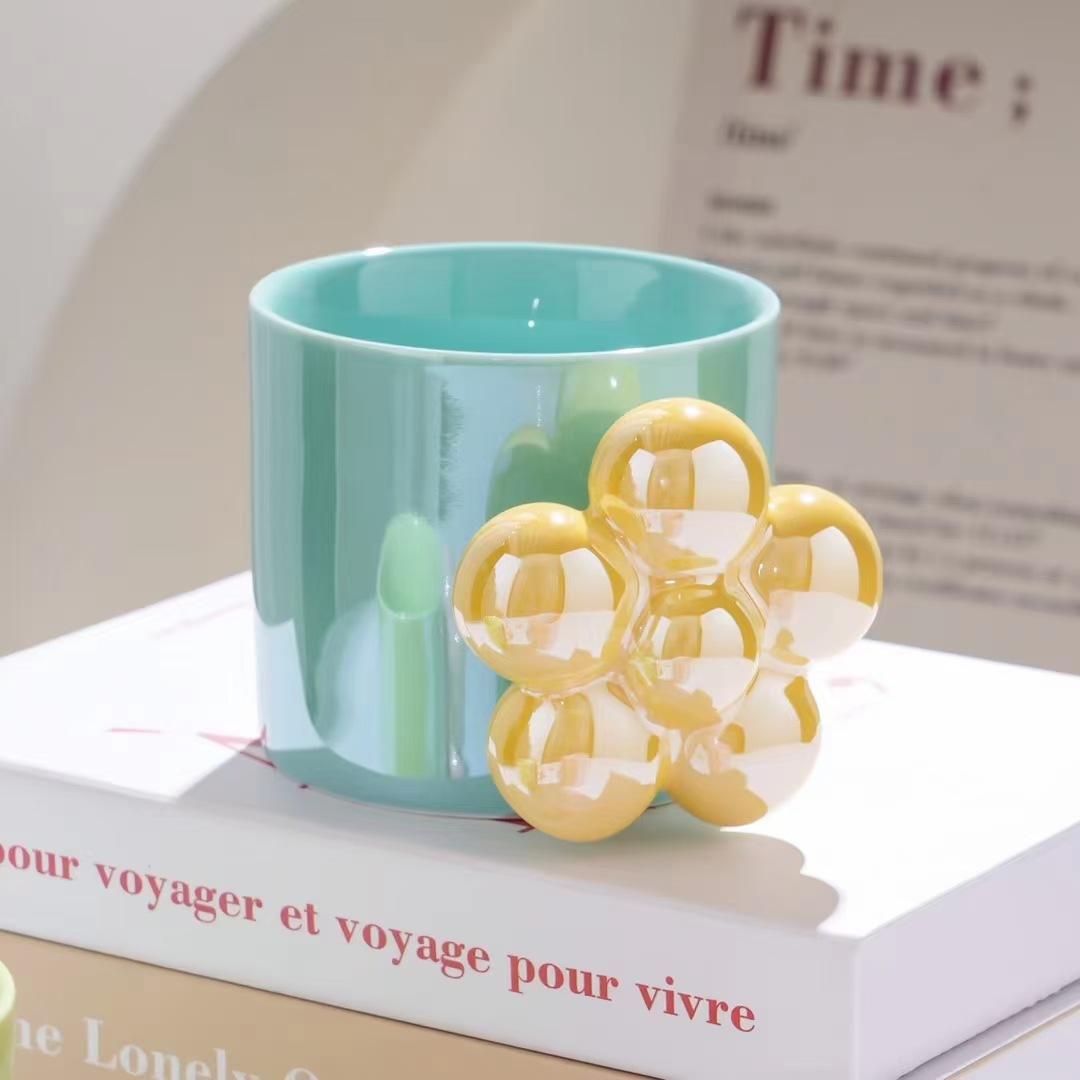Pinterest Flower Ceramic Mug