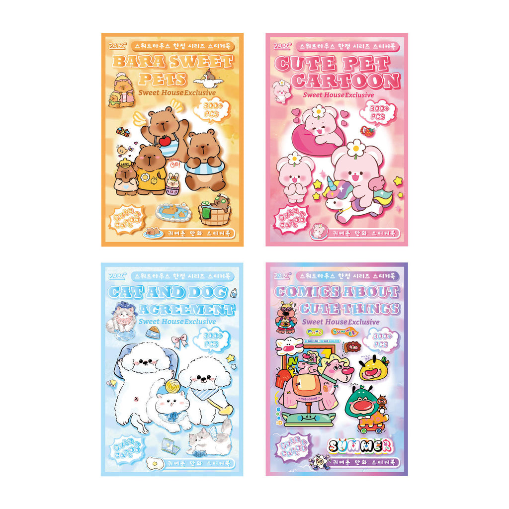 Cute Pet Cartoon Stickers