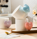 Kawaii Heart Ceramic Mug