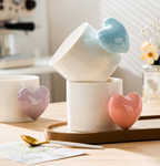 Kawaii Heart Ceramic Mug