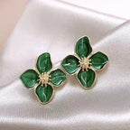 Four Petal Flower Earring
