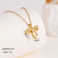Korean Style Bow Necklace