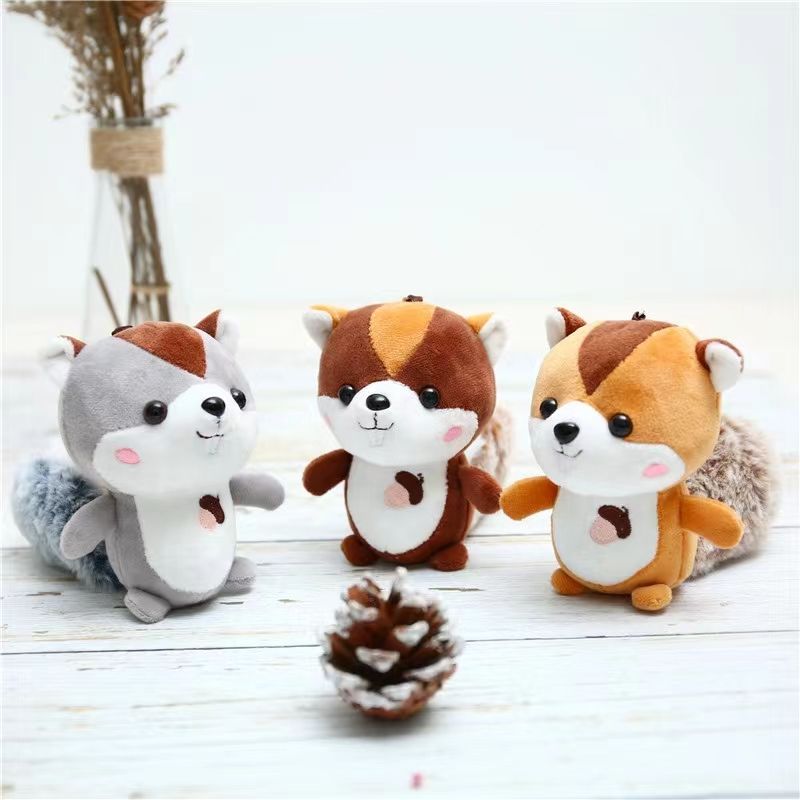 Squirrel Keychain